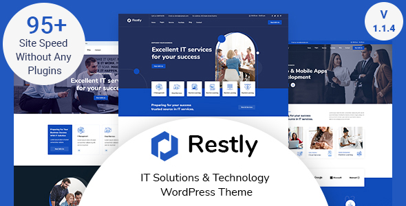 Restly - IT Solutions & Technology WordPress Theme