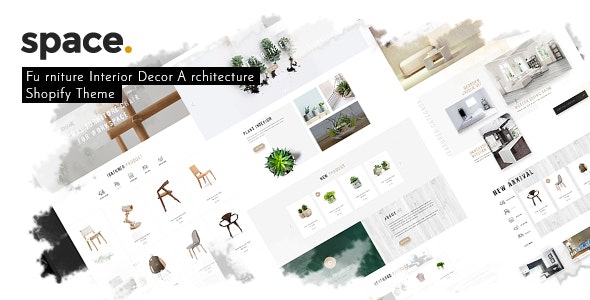  Space - Mini Furniture Interior Decoration Architecture Shopify Theme