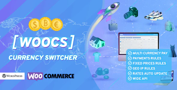 WOOCS - WooCommerce Currency Switcher. Professional multi currency plugin