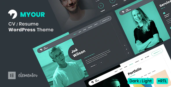 Myour - WordPress Resume Theme