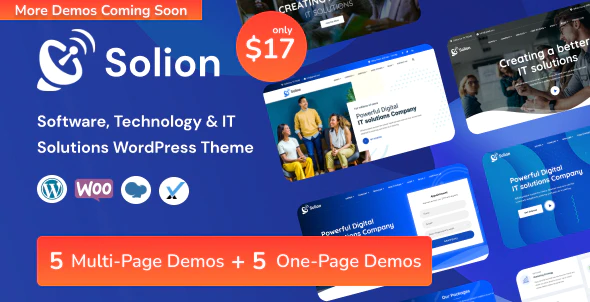 Solion - IT 服务信息技术网站WordPress模板