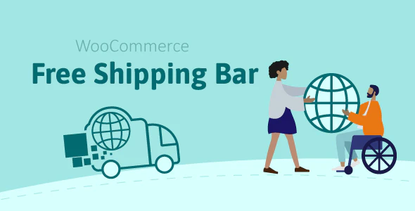 WooCommerce Free Shipping Bar -  根据产品数量或者金额免费送货插件