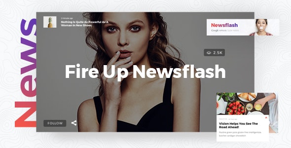 Newsflash - 新闻杂志博客网站模板WordPress主题