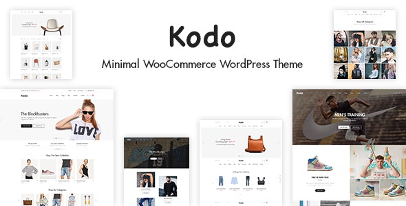 Kodo - 轻型响应式服饰购物网站 WooCommerce 模板