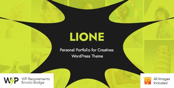 Lione - 创意个人作品集 WordPress 网站模板