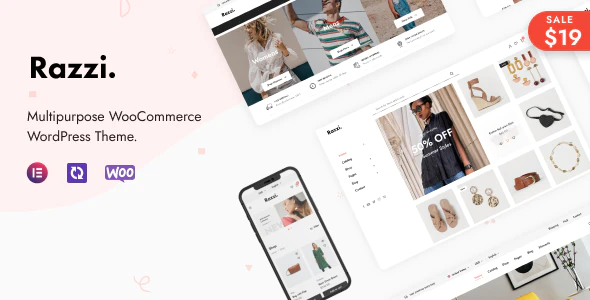  Razzi - WooCommerce template for multi-purpose e-commerce online store