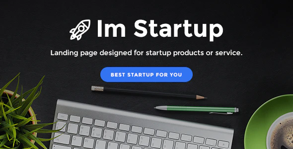 ImStartup - 项目启动着陆页面网站WordPress主题