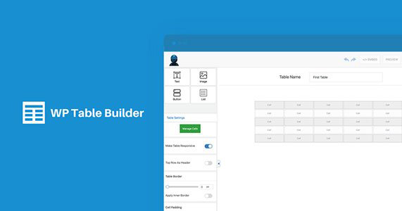 WP Table Builder Pro