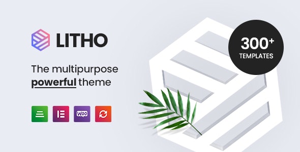 Litho - 多用途可视化企业网站WordPress主题