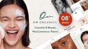 Oworganic - 美容护肤美妆产品商店WordPress模板