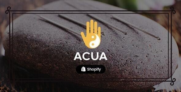  Acua - Healthcare Website Template Shopify Theme