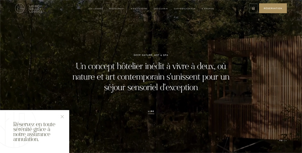  Loire Valley Lodges - Deep nature art