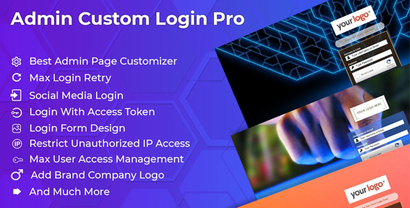 Admin Custom Login Pro - 自定义登录页面WordPress插件