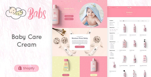 Babs - 婴儿用品母婴商店 Shopify 模板