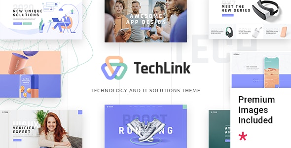 TechLink -  IT 信息技术解决方案WordPress主题