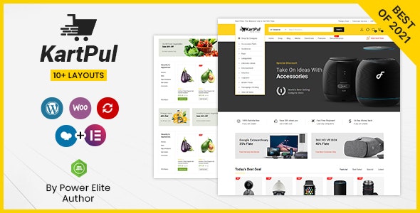 KartPul - 多行业电子商务产品商店 WooCommerce 模板