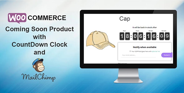 WooCommerce Coming Soon Product with Countdown - 商品倒计时销售插件