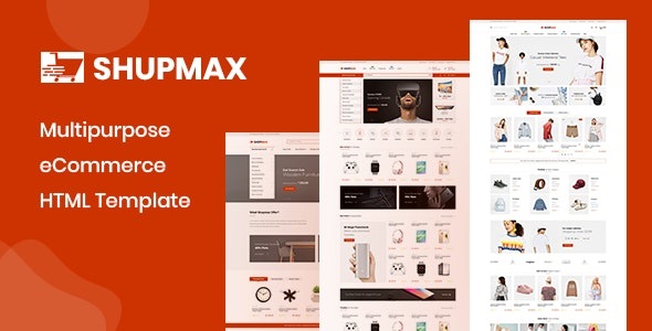 Shupmax - 多用途电子商务 HTML 模板