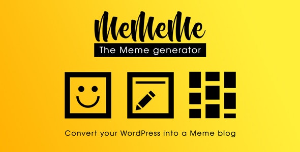 MeMeMe - Meme 表情生成器WordPress插件