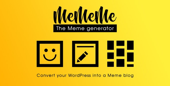 MeMeMe - The Meme Generator WP Plugin