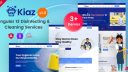 Kiaz - Angular 13 消杀清洁服务企业网站模板