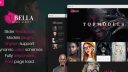 UBella - 模特经纪公司摄影艺术 WordPress 模板