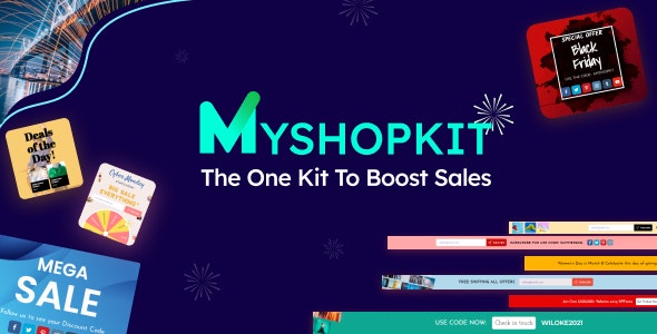 MyShopKit Popup SmartBar SlideIn - 广告横幅广告弹窗 插件