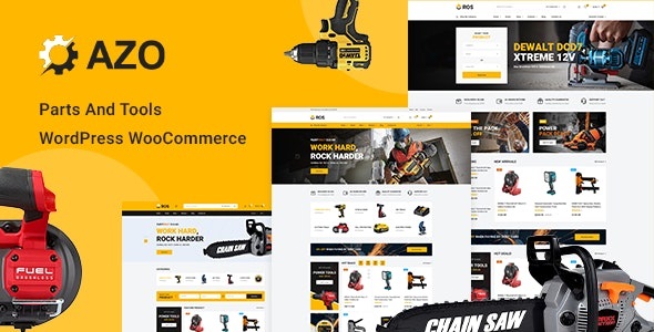 Azo - Tools Store WooCommerce Themes