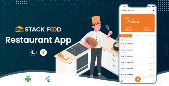 StackFood Multi Restaurant - 多餐厅食品订购餐厅应用程序