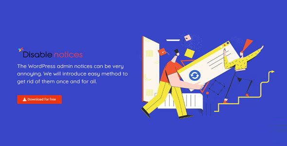 Disable Admin Notices Pro - 关闭屏蔽通知信息WordPress插件