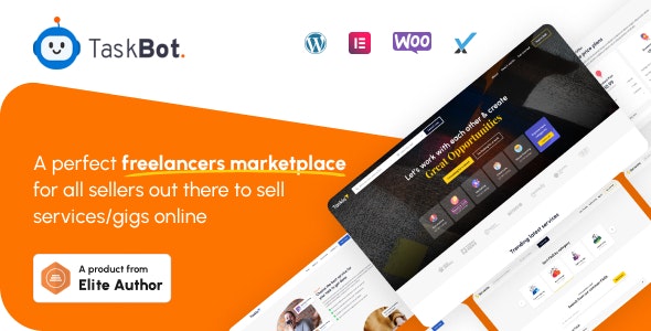 Taskbot - 自由职业者作品交易市场 WordPress 插件