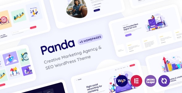 Panda - 创意营销SEO优化推广机构 WordPress 主题
