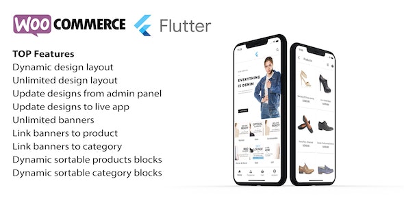 Flutter app for woocommerce - 电子商务网站APP应用程序