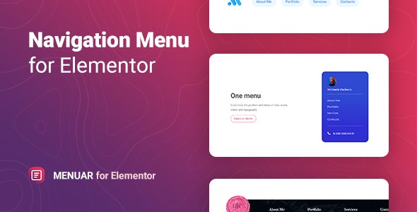 Menuar - Navigation Menu for Elementor