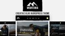 Mountania - 创意简洁博客网站模板 WordPress 主题