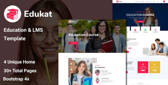 Edukat - 培训教育学校网站HTML模板