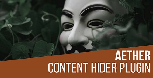 Aether Content Hider Plugin for WordPress - 内容隐藏插件