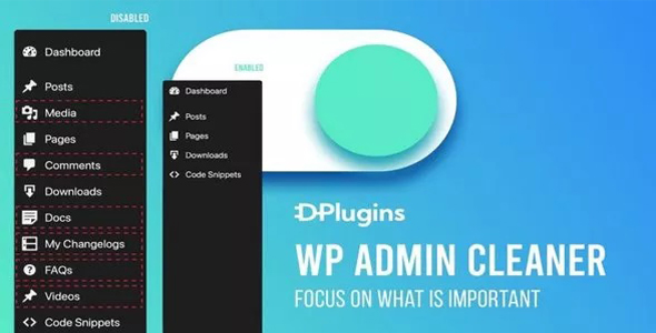 WP Admin Cleaner - 自定义后台设置管理插件