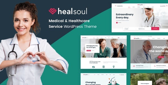 Healsoul - 医疗保健家庭医生诊所网站 WordPress 模板