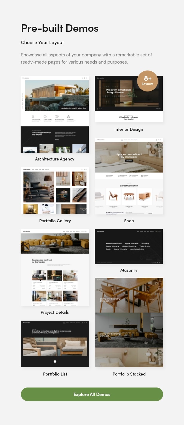 Corbesier - Modern Architecture & Interior Design WordPress Theme