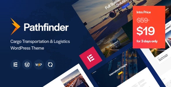 Pathfinder - Cargo Transportation & Logistics WordPress Theme