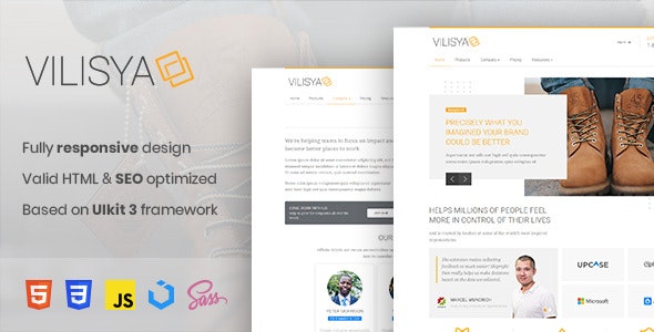 Vilisya - Minimalist Business HTML Template