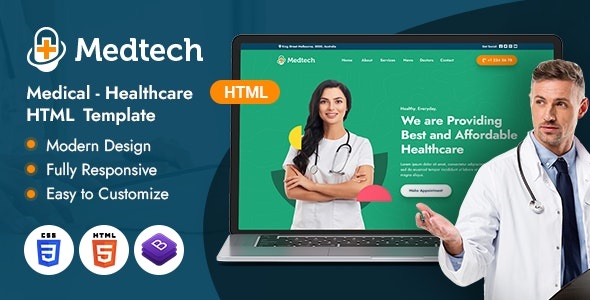 Medtech | HTML Template