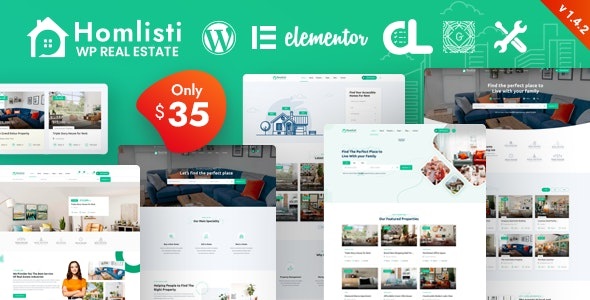  Homlisti – WordPress Theme+RTL