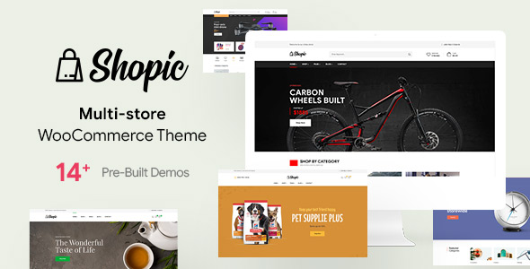  Shopic - WordPress template for all-in-one e-commerce enterprise website