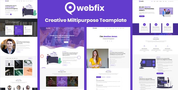 Webfix - Creative Multipurpose Template