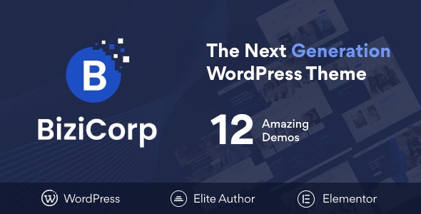 BiziCorp - Business Consulting WordPress Theme