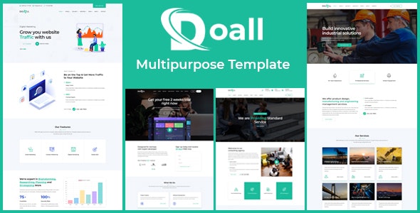 Doall - Responsive Multi Purpose Template