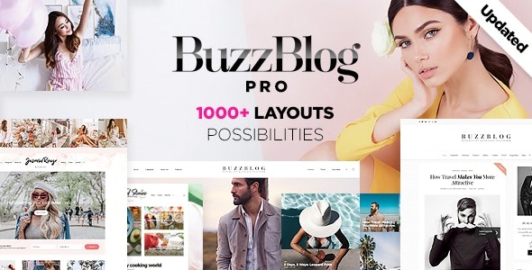 Buzz - 创意博客资讯网站WordPress模板