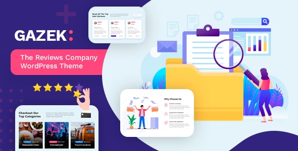Gazek - Review & Membership WordPress Theme